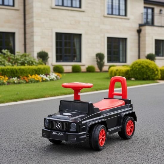 صورة سيارة دفع للأطفال بتصميم مميز